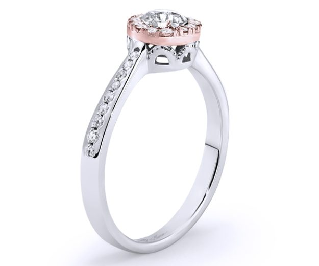 Inel AA311B, 14K Alb 3