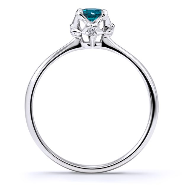 Inel AA361, 14K Alb 2