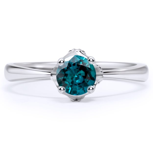 Inel AA361, 14K Alb 3