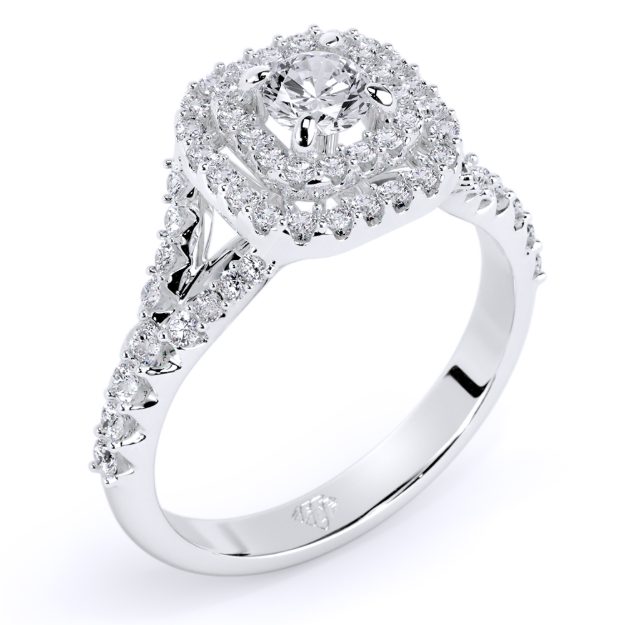Ring AA194BW, 14K White 1