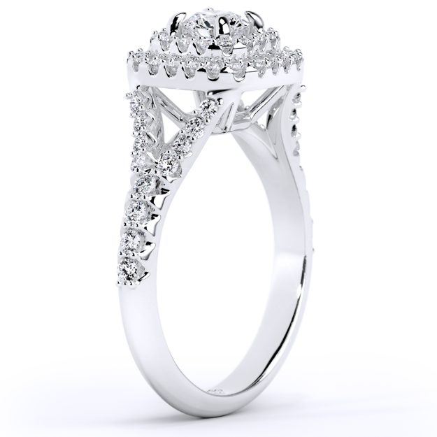 Ring AA194BW, 14K White 3