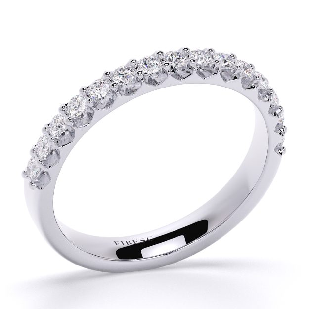 Inel AA362B, 14K Alb 1