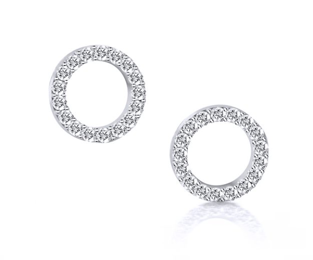 Cercei AP01C, 14K Alb 1