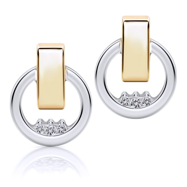 Cercei AC330, 14K Galben 1