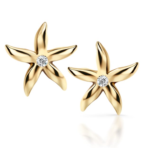 Cercei F187, 14K Galben 1