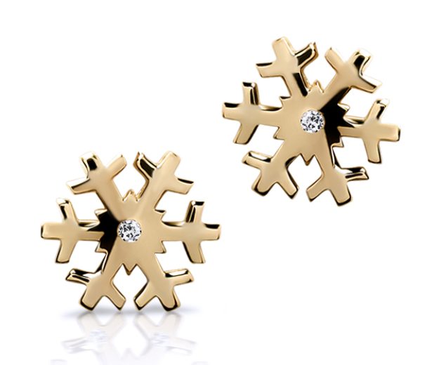 Cercei AC85, 14K Galben 1