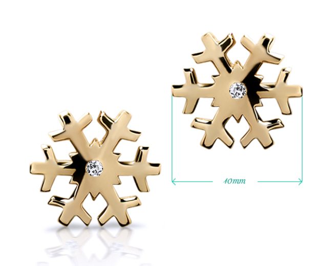 Cercei AC85, 14K Galben 2