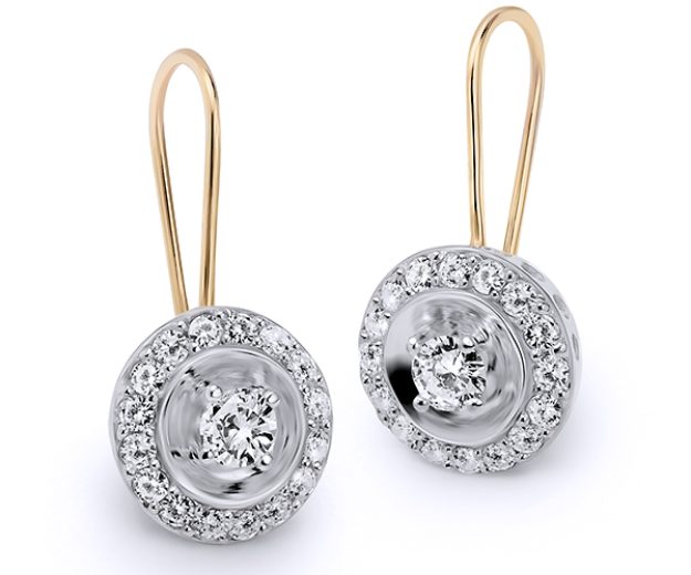 Cercei F19C, 14K Alb 1