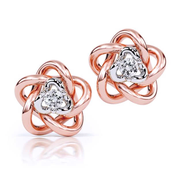 Cercei AC258, 14K Alb 1