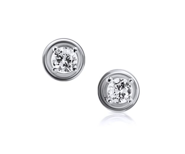 Cercei AC256, 14K Alb 1
