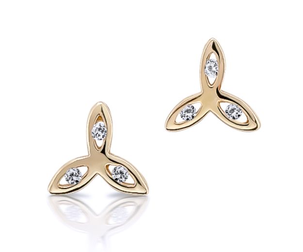 Cercei AC96, 14K Galben 1