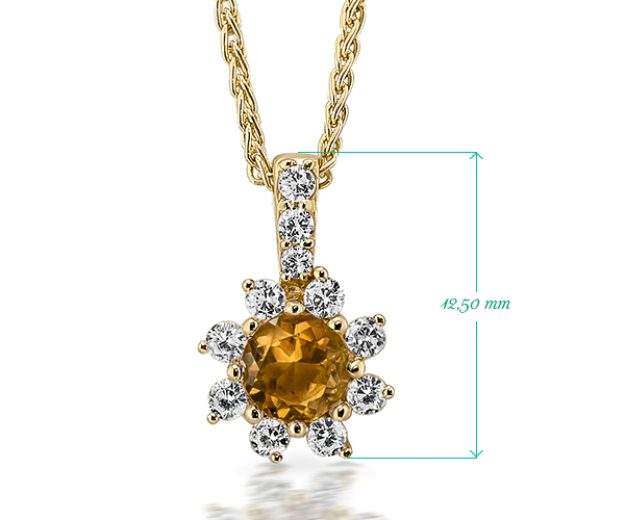 Pendant AP313, 14K Yellow 3