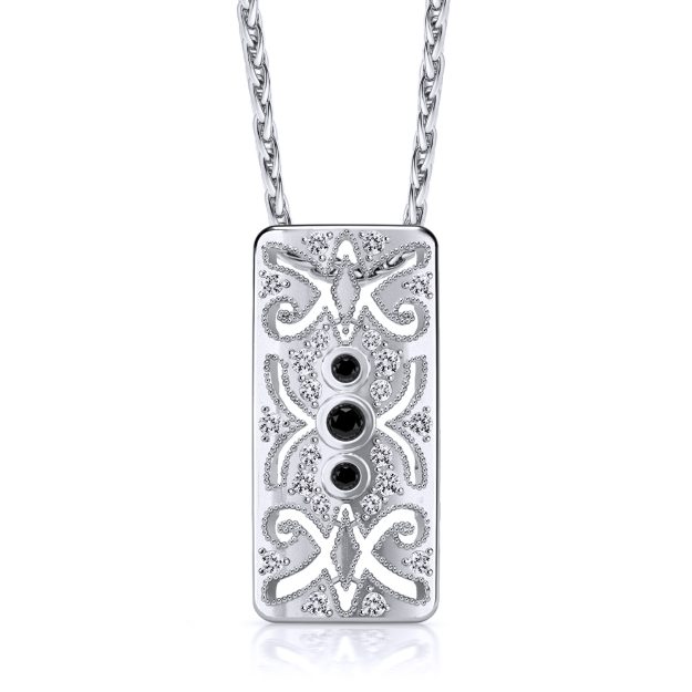 Pendant AN03P, 14K White 1