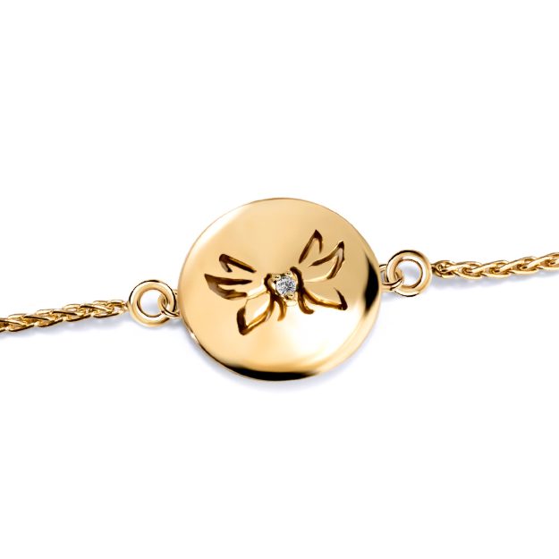 Bratara bebe BRB01, 14K Galben 2