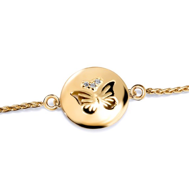 Bratara bebe BRB05, 14K Galben 2