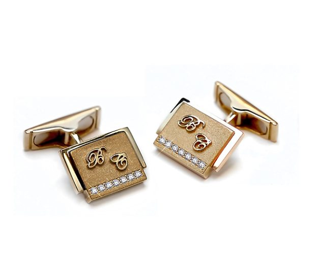 Butoni AB02, 14K Galben 1