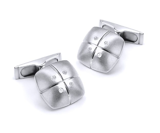 Butoni BA02, 14K Alb 1