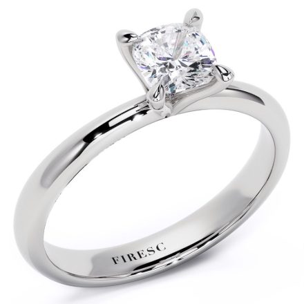 Engagement Ring AA442B, Platinum 1