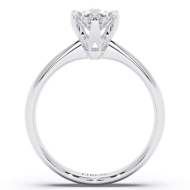 Ring AA251W, 14K White 3