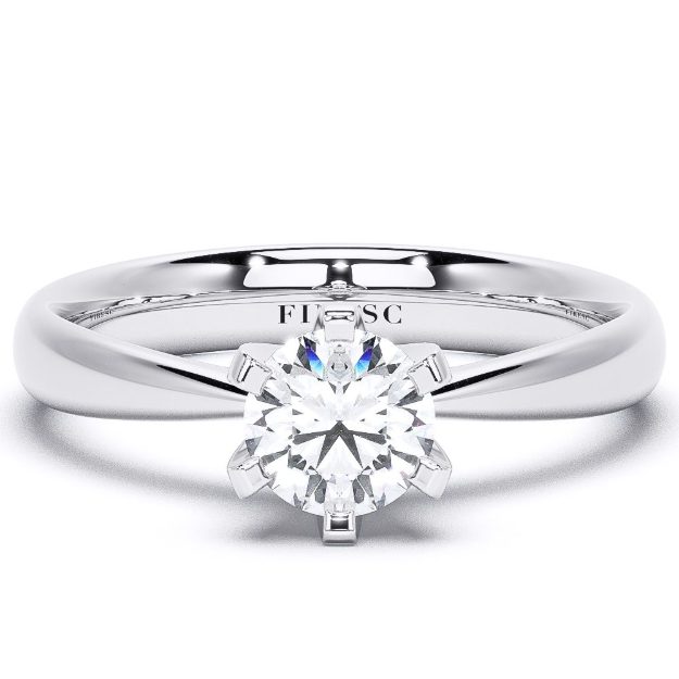 Ring AA251W, 14K White 4