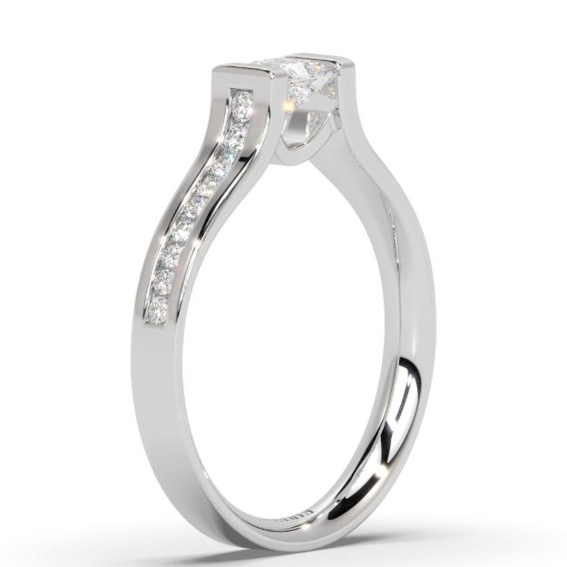 Engagement Ring AA211B, 14K Yellow 4
