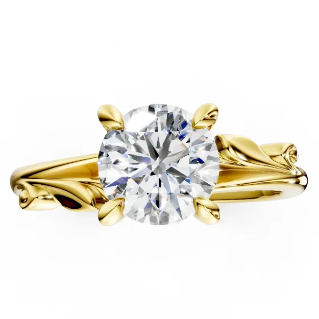 Ring AA461W, 14K Yellow 2