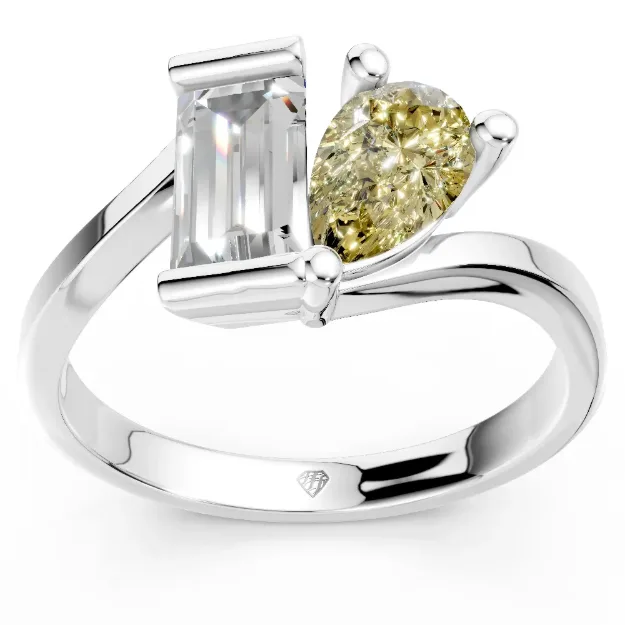 Ring AA463, 14K White 2