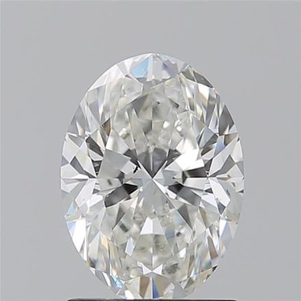 Diamond Natural 1.51Ct H-SI1 Oval - GIA1548345282 1
