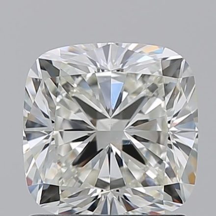 Diamond Natural 1.5Ct J-SI1 Cushion - GIA6542090181 1