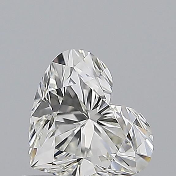 Diamond Natural 0.63Ct I-IF Heart - GIA2231814493 1