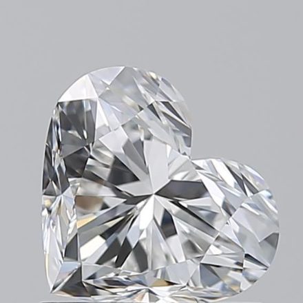 Diamond Natural 1.02Ct F-IF Heart - GIA1548406613 1