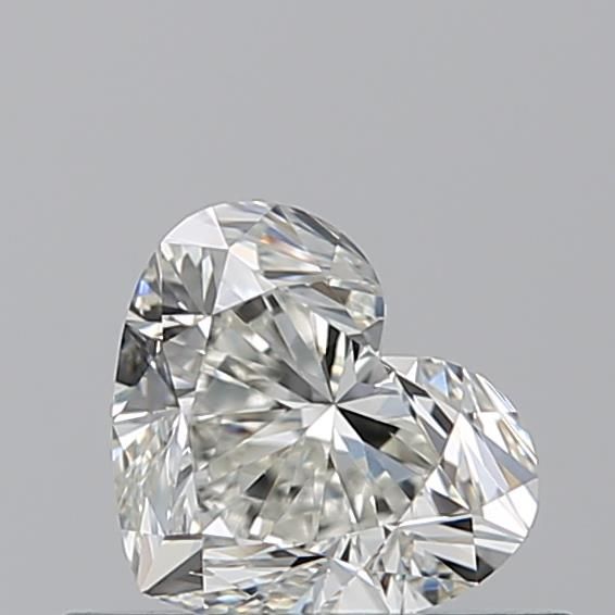 Diamond Natural 0.51Ct I-IF Heart - GIA7546085420 1