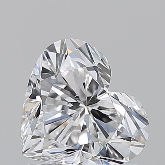 Diamond Natural 1.01Ct E-SI1 Heart - GIA1547520454 1