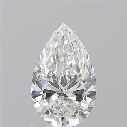 Diamond Natural 1.01Ct H-VS1 Pear - GIA7542517211 1
