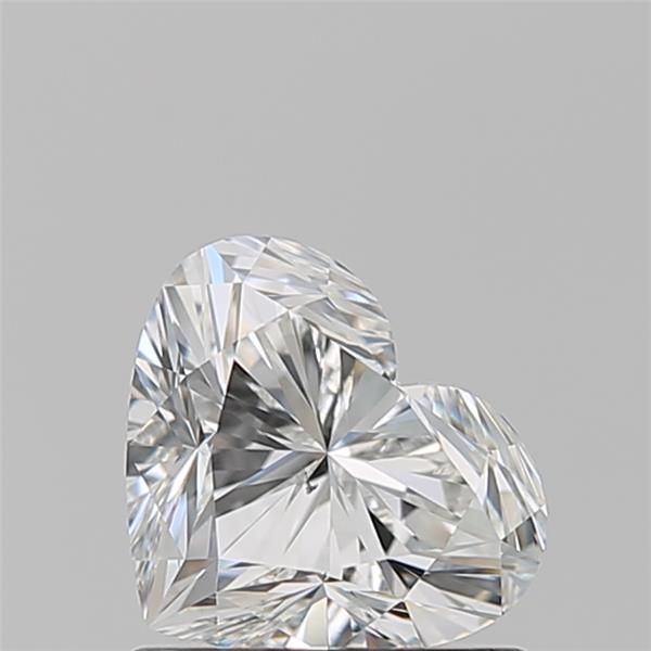 Diamond Natural 1.02Ct F-SI1 Heart - GIA1523637610 1