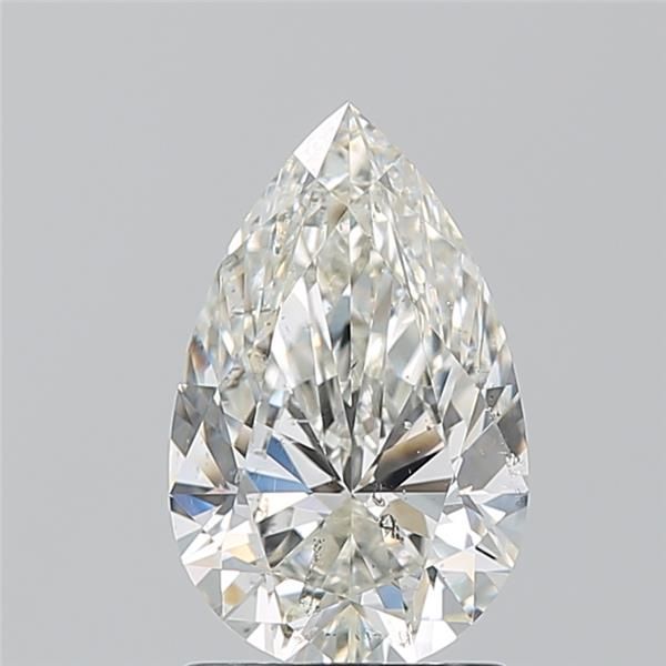 Diamond Natural 1.53Ct J-SI2 Pear - GIA6522696200 1
