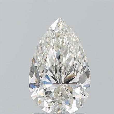 Diamond Natural 1.53Ct J-SI2 Pear - GIA6522696200 1