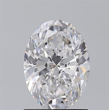 Diamond Natural 1.31Ct D-SI2 Oval - GIA6541759039 1