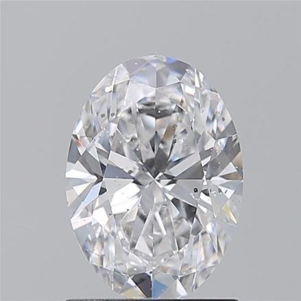 Diamond Natural 1.23Ct D-SI2 Oval - GIA7531449749 1