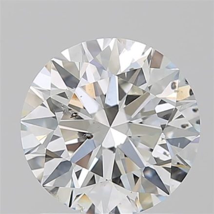 Diamond Natural 1.52Ct I-SI2 Round - GIA7531075934 1