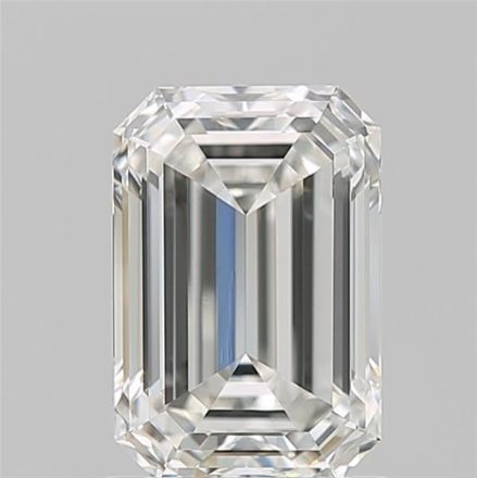 Diamond Natural 1.5Ct H-VVS2 Emerald - GIA1232674841 1