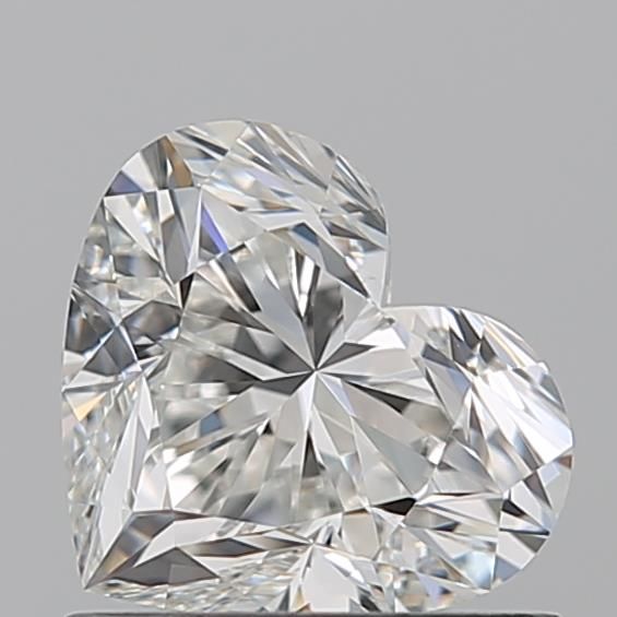 Diamond Natural 0.9Ct H-IF Heart - GIA3545217898 1