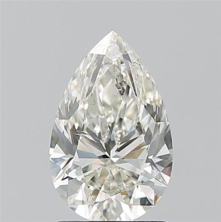 Diamond Natural 1.5Ct K-SI2 Pear - GIA6525696147 1