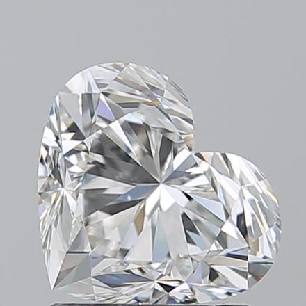 Diamond Natural 1.52Ct G-VVS1 Heart - GIA6541329737 1