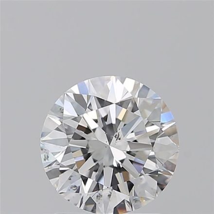 Diamond Natural 1.5Ct D-SI2 Round - GIA6461210498 1