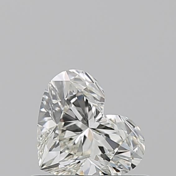 Diamond Natural 0.55Ct J-IF Heart - GIA6542408122 1