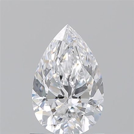 Diamond Natural 1.01Ct D-IF Pear - GIA6545862849 1