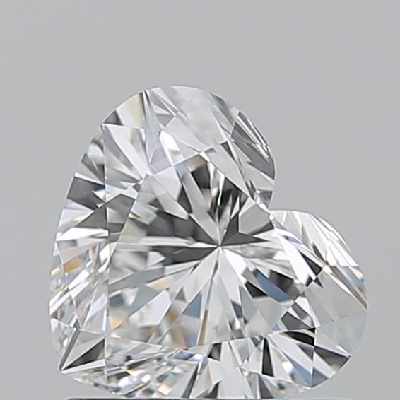 Diamond Natural 1.02Ct F-VVS1 Heart - GIA6541862386 1