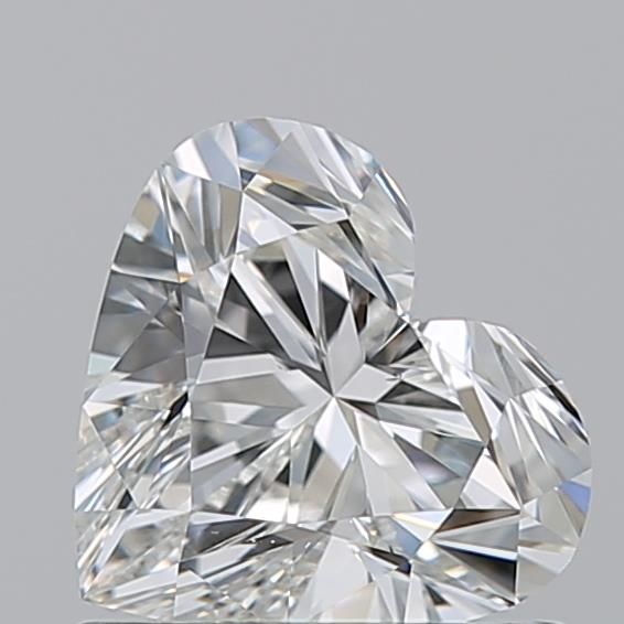 Diamond Natural 0.9Ct G-SI1 Heart - GIA1539576919 1
