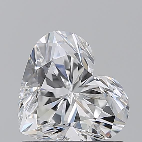Diamond Natural 1.01Ct E-SI1 Heart - GIA1539554485 1